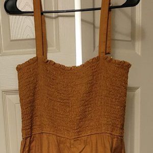 Smocked Top jumpsuit